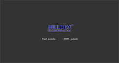 Desktop Screenshot of beldenmachine.com